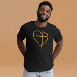 Jesus Is My Heart Christian Shirt