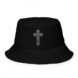 Faith Based Christian Jesus CrossReversible bucket hat